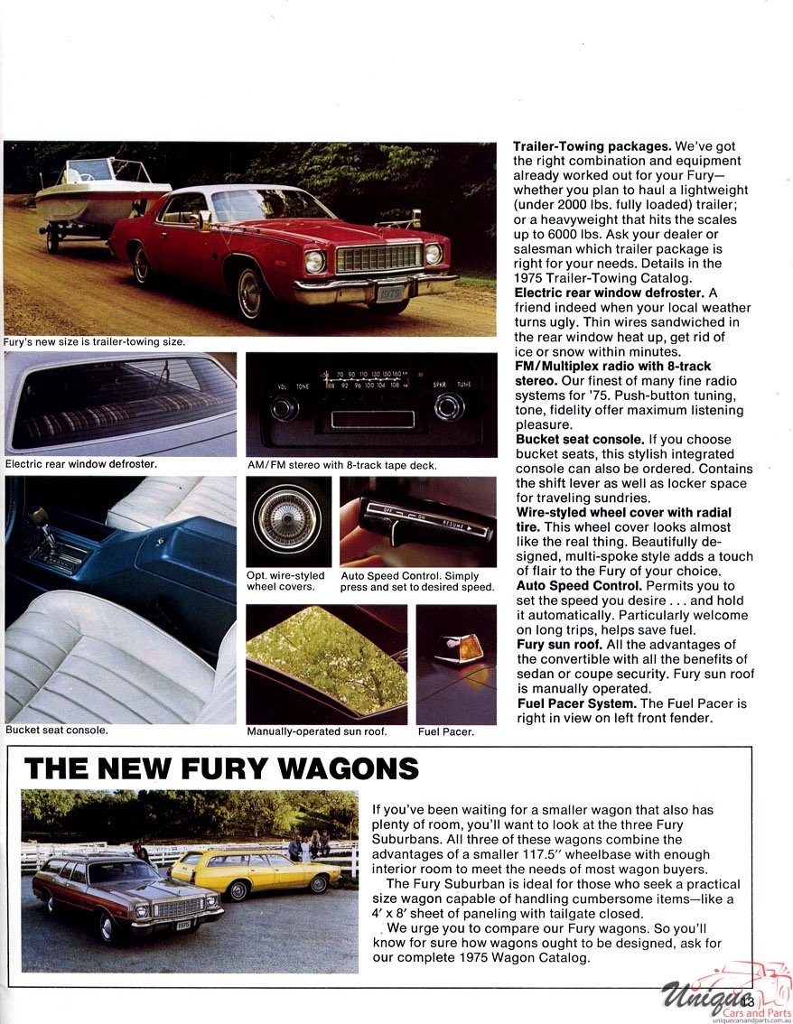 1975 Plymouth Fury Brochure Page 12